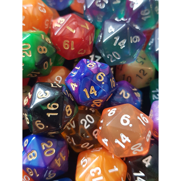 D20 Dice (Random Colour)