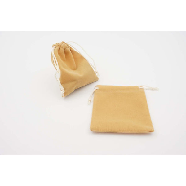 Velvet Dice Bag - Mustard