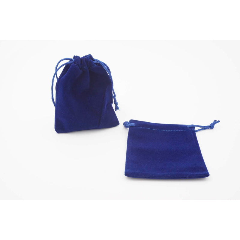Velvet Dice Bag - Blue