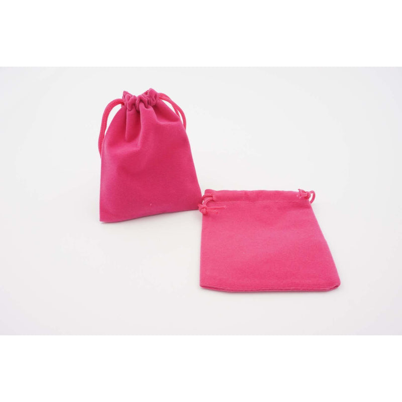 Velvet Dice Bag - Pink