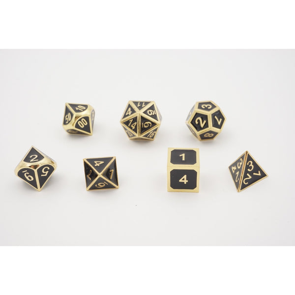 Metal Black - Dice Set