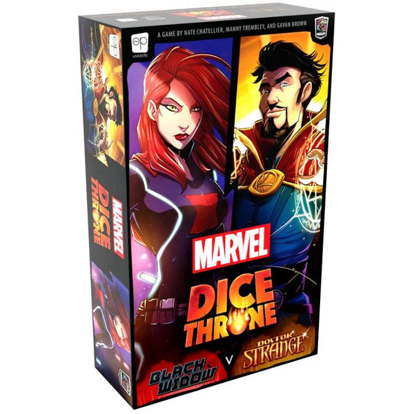 Dice Throne Marvel: Black Widow vs Dr Strange
