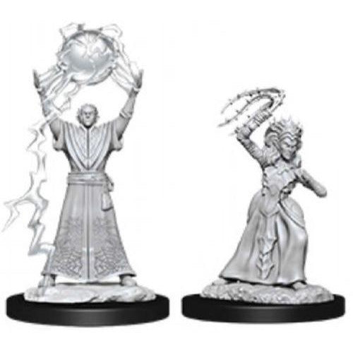 Dungeons & Dragons Nolzurs Marvelous Drow Mage & Drow Priestess