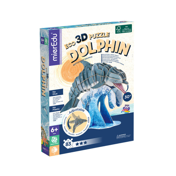 ECO 3D Puzzle - Bottlenose Dolphin