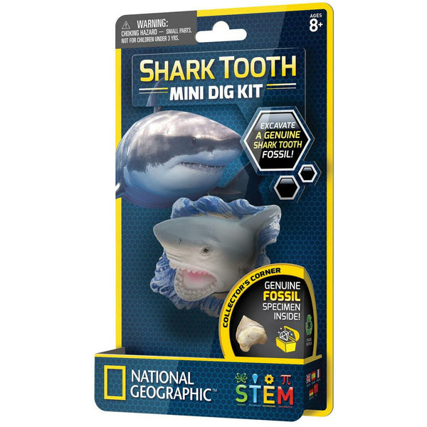 National Geographic - Mini Dig Kit - Shark Tooth