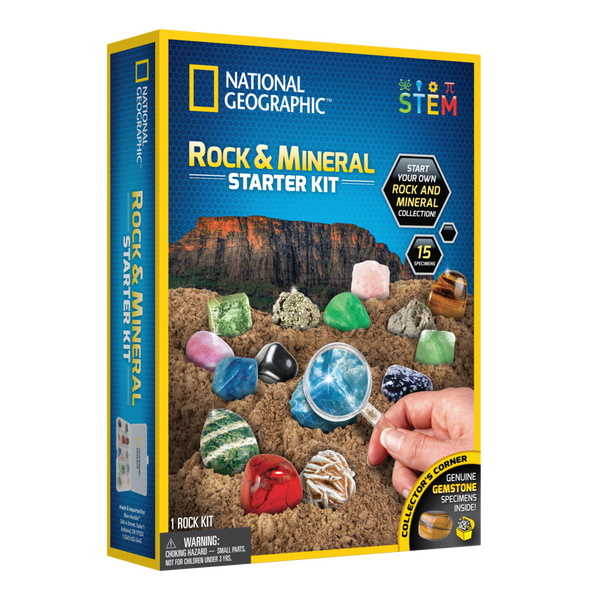 National Geographic - Rock & Mineral Starter kit