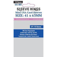 Sleeve Kings Board Game Sleeves Mini USA (41mm x 63mm) - SKS-8801