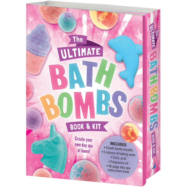 Ultimate Bath Bomb Book & Kit