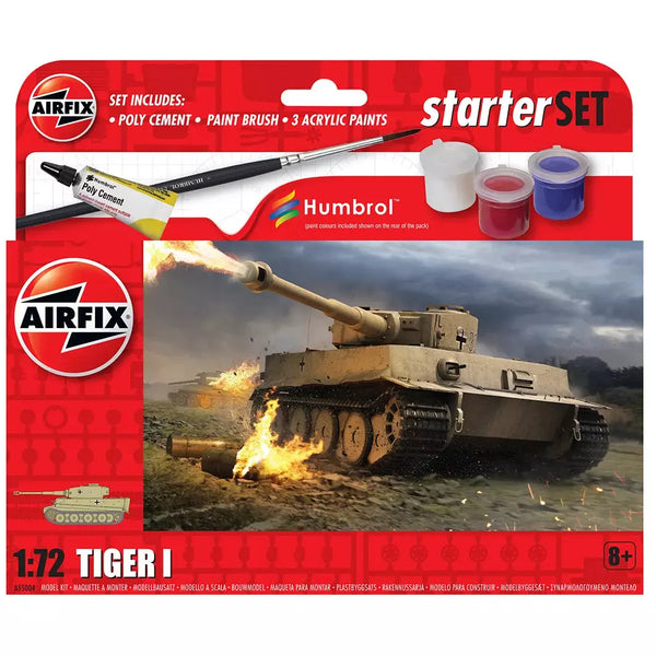 Airfix: Starter Set - Tiger 1 1:72