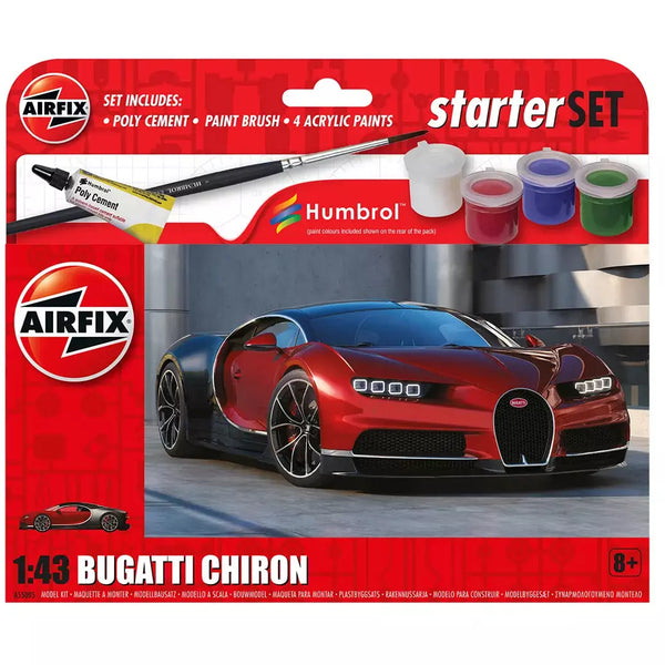 Airfix: Starter Set - Bugatti Chiron 1:43