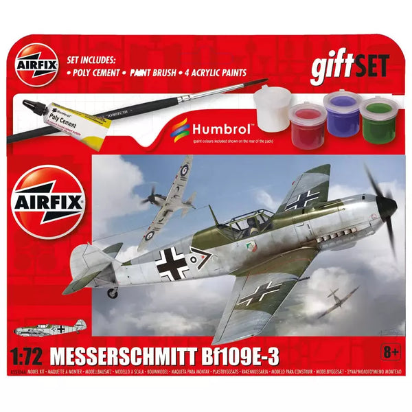 Airfix: Gift Set - Messerschmitt Bf109E-3 1:72