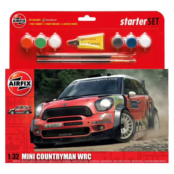 Airfix: Starter Set - MINI Countryman WRC 1:32