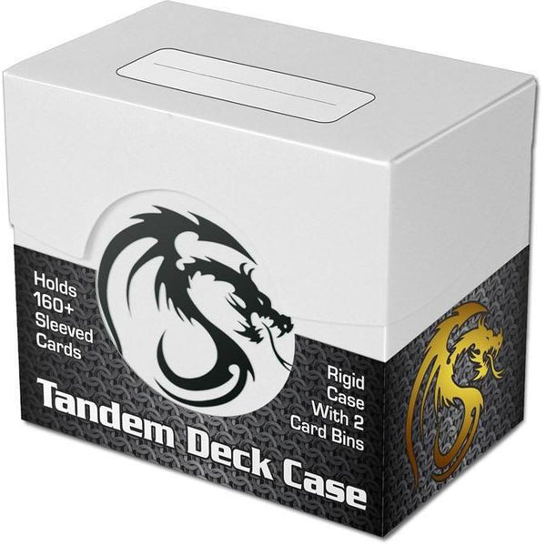 BCW Deck Case Box Tandem White