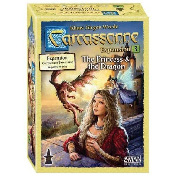 Carcassonne Expansion 3 Princess and the Dragon