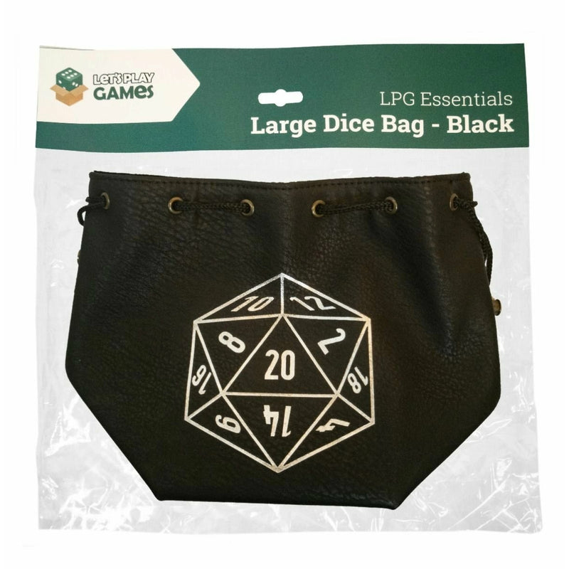 Large Dice Bag Black