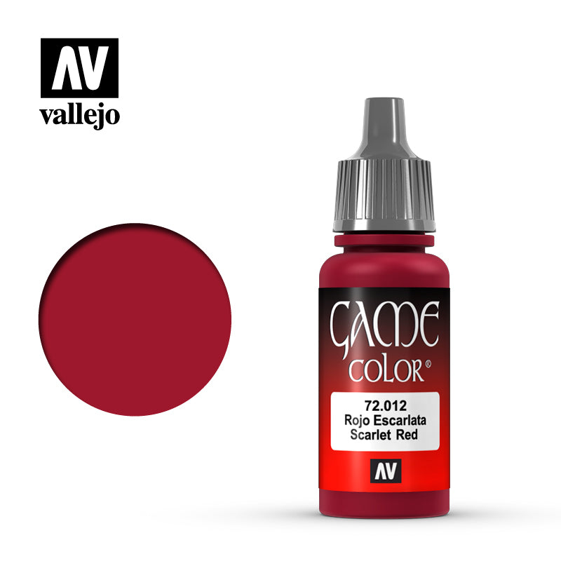 Vallejo Game Color - Scarlet Red 17 ml