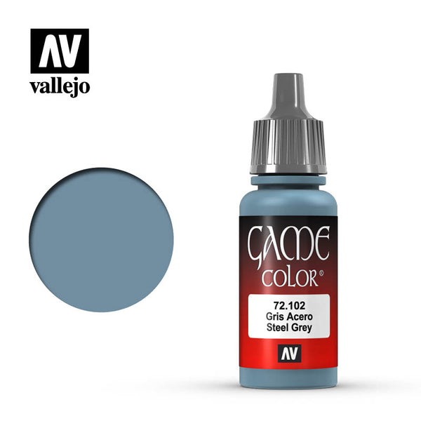 Vallejo Game Color - Steel Grey 17 ml