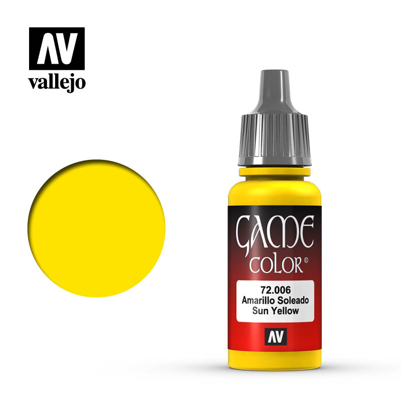 Vallejo Game Color - Sun Yellow 17 ml