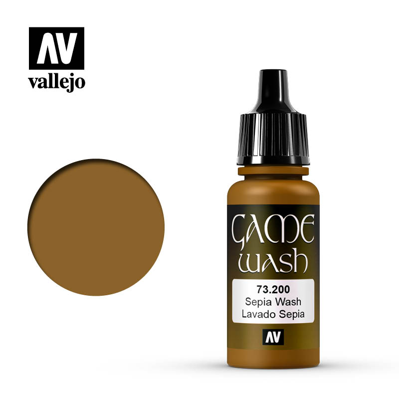 Vallejo Game Color - Sepia Wash 17 ml