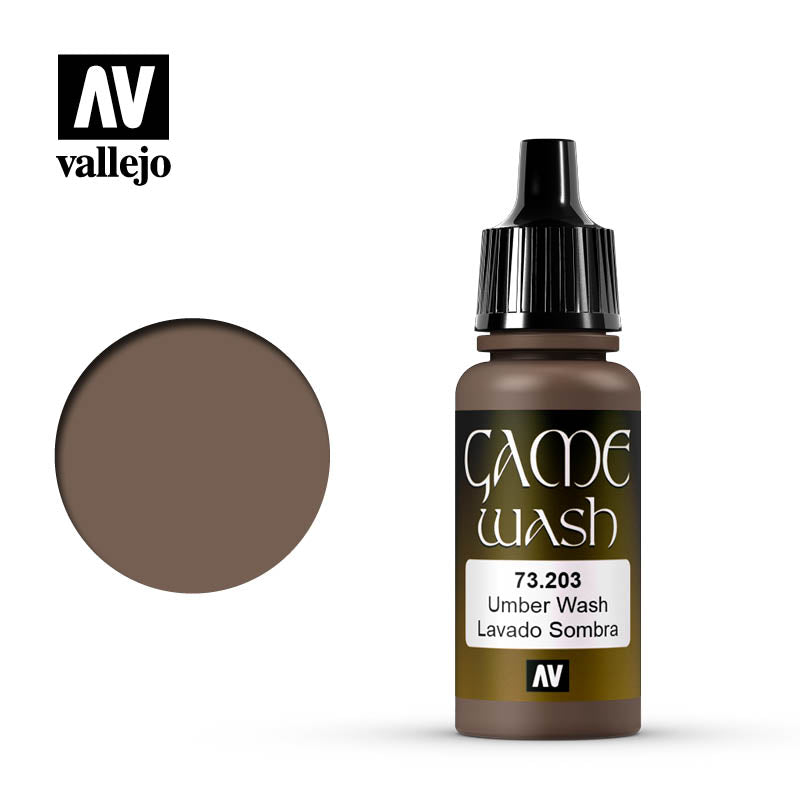 Vallejo Game Color - Umber Wash 17 ml