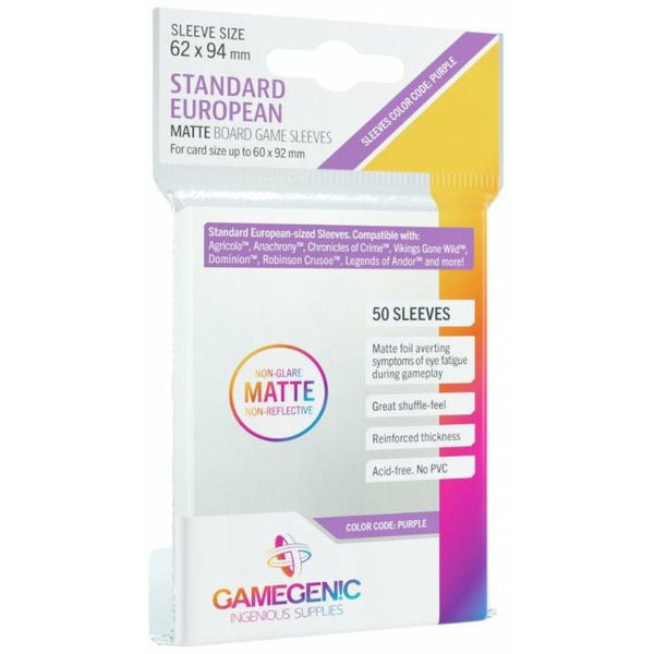 Gamegenic: Matte Sleeves European