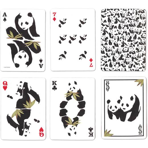 Bicycle Playing Cards - Panda