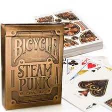 Bicycle Playing Cards - Steampunk Gold