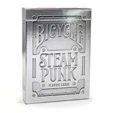 Bicycle Playing Cards - Steampunk Silver