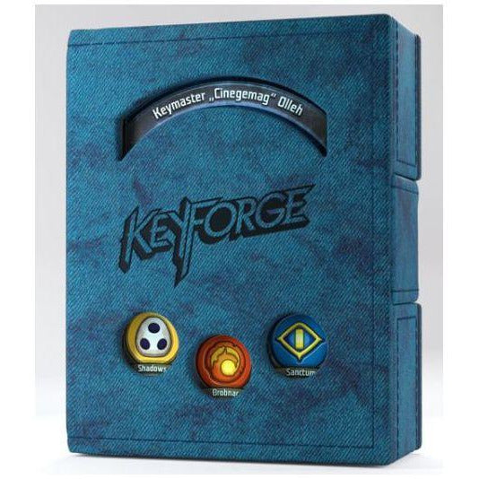 Keyforge Deck Book Blue