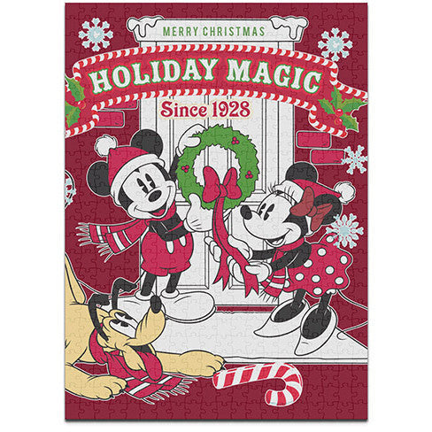 Disney Christmas Mickey and Minnie Mouse - 1000 pieces