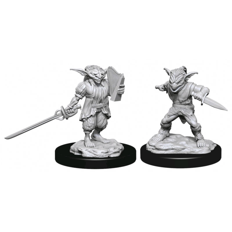Goblin Rogue Male & Goblin Bard Female