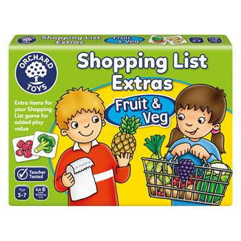 Shopping List Extras - Fruit & Veg