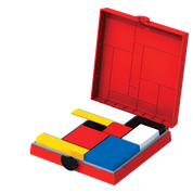 Mondrian Blocks - Red