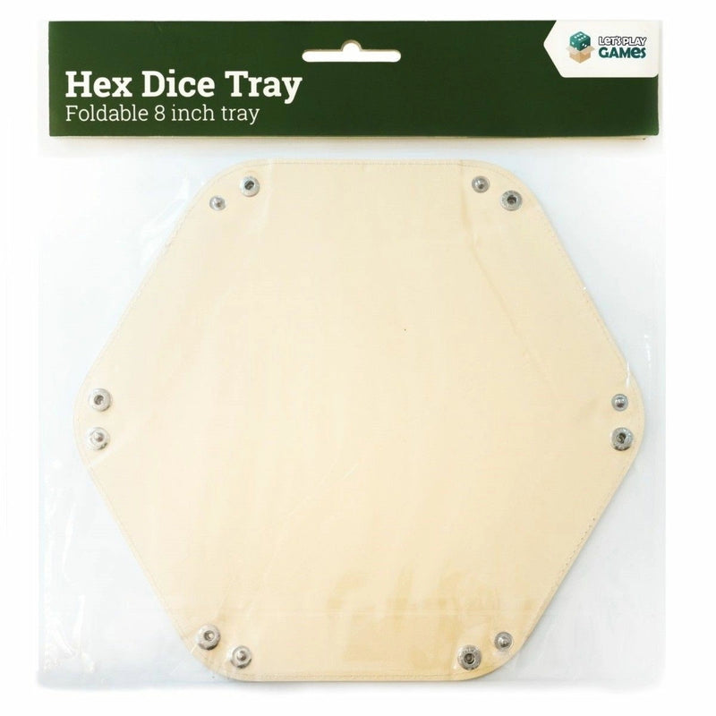 Hex Dice Tray 8" Yellow