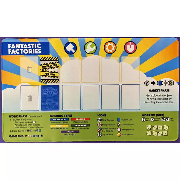 Fantastic Factories: Playmat