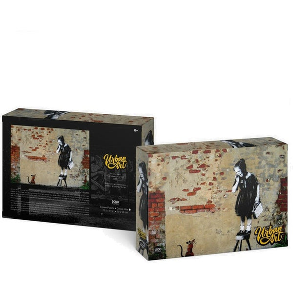 Banksy - Girl on a Stool - 1000 Piece