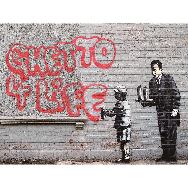 Banksy - Ghetto 4 Life - 1000 Piece