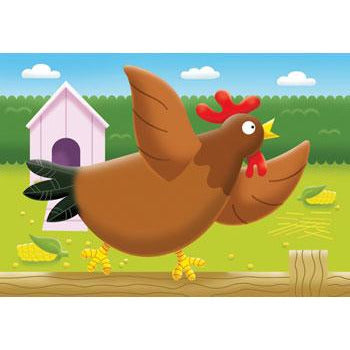 My First Puzzle, On The Farm - 2, 3, 4 & 5 Pieces