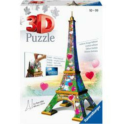3D Construction, La Tour Eiffel Love Edition - 216 pieces