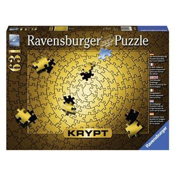 KRYPT, Gold Spiral Puzzle - 631 Pieces