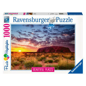 Beautiful Places, Ayers Rock Australia - 1000 Pieces