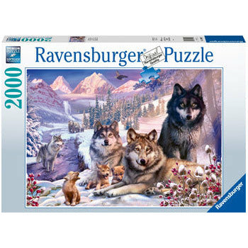 Animal Kingdom, Wolves In The Snow - 2000 Pieces