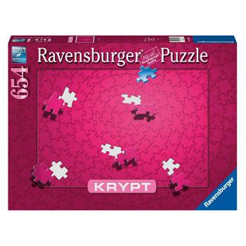 KRYPT, Pink Spiral Puzzle 654 Pieces