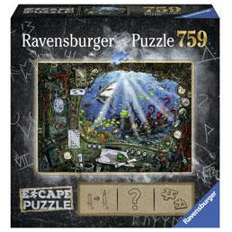 Escape Puzzle, Submarine - 759 Pieces