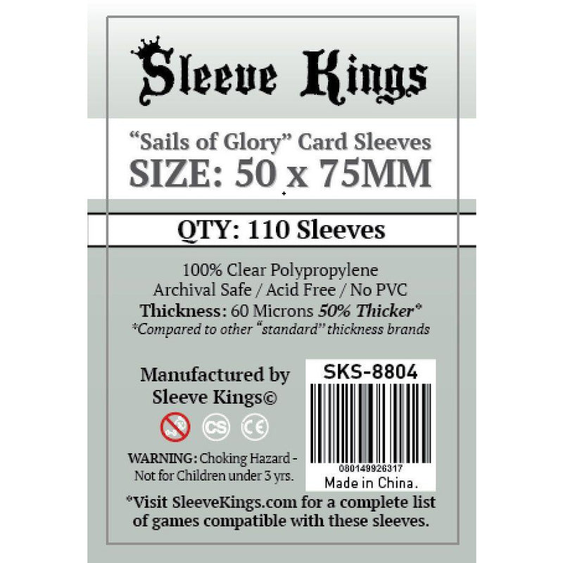 Sleeve Kings Board Game Sleeves "Sails of Glory" (50mm x 75mm) - SKS-8804