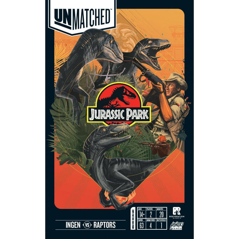 Unmatched - Jurassic Park Ingen vs Raptors