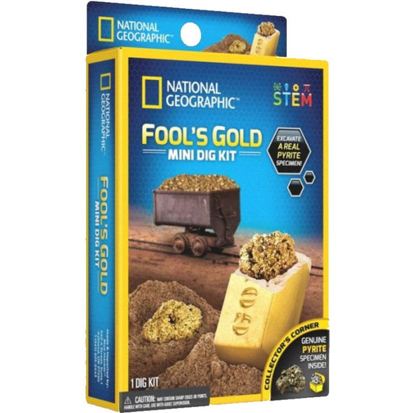 National Geographic - Mini Dig Kit - Fools Gold